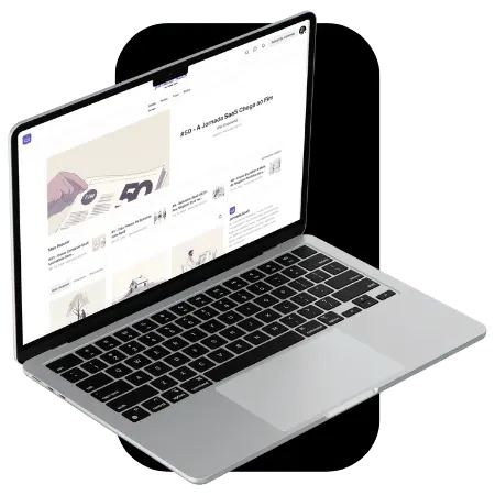 Mockup do Jornada SaaS